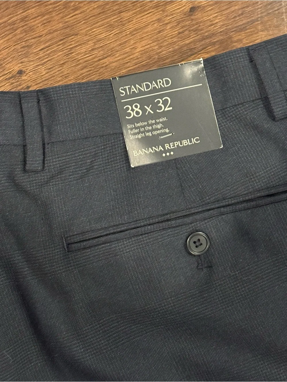 NWT Banana Republic Standard fit 38x32 men’s dress pants